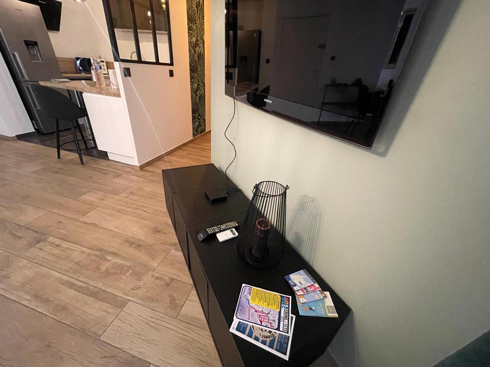 L'Amandier - Clim Et Parking - Apartment Sete Luaran gambar